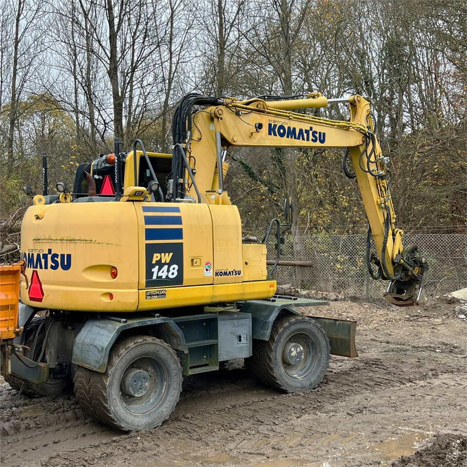 Komatsu PW148-10 - Mobiele graafmachine: afbeelding 1 Komatsu PW148-10 - Mobiele graafmachine: afbeelding 1