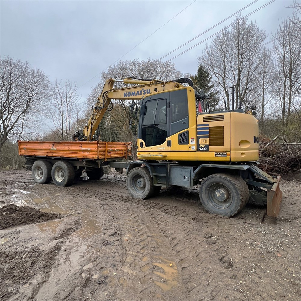 Komatsu PW148-10 - Mobiele graafmachine: afbeelding 4 Komatsu PW148-10 - Mobiele graafmachine: afbeelding 4