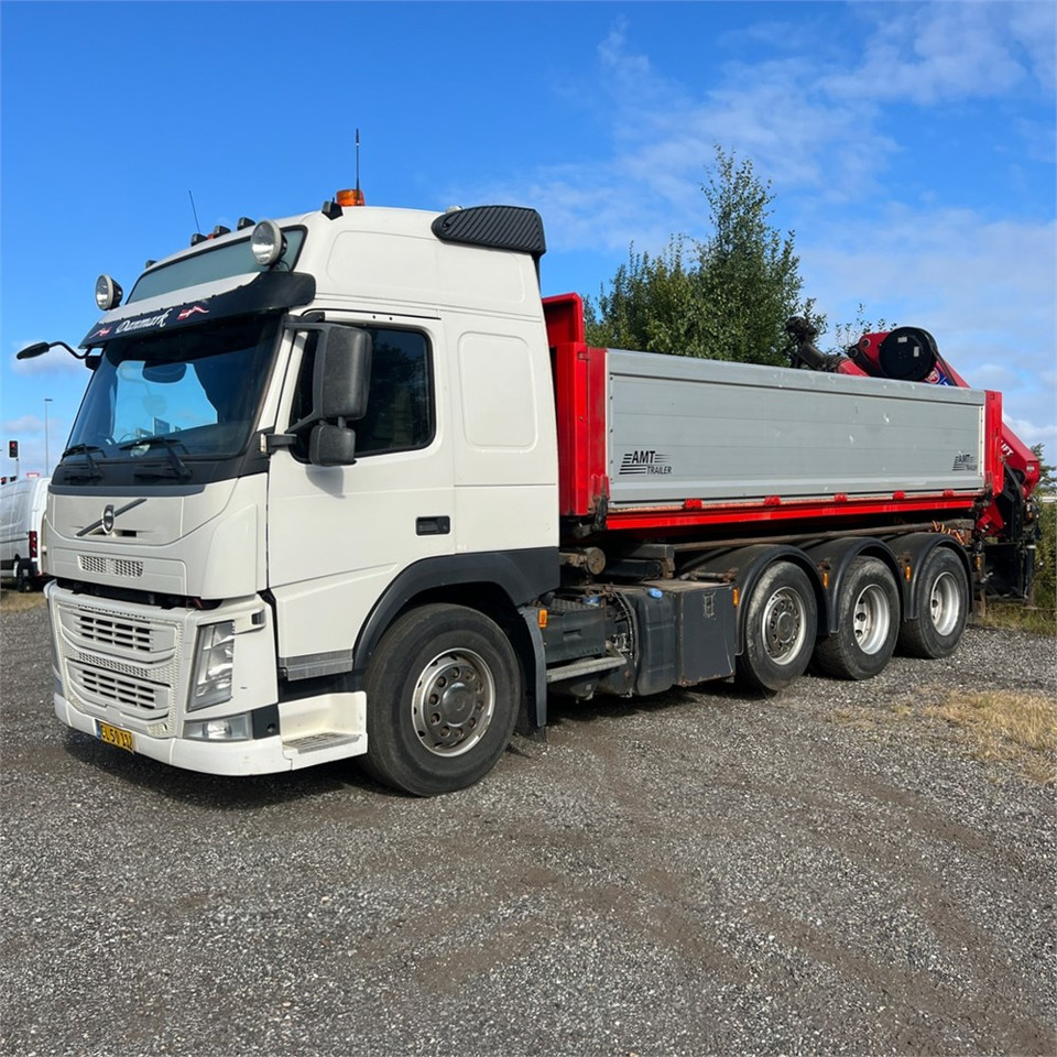 Volvo FM 8x4 500 - Vrachtwagen met open laadbak, Kraanwagen: afbeelding 1 Volvo FM 8x4 500 - Vrachtwagen met open laadbak, Kraanwagen: afbeelding 1