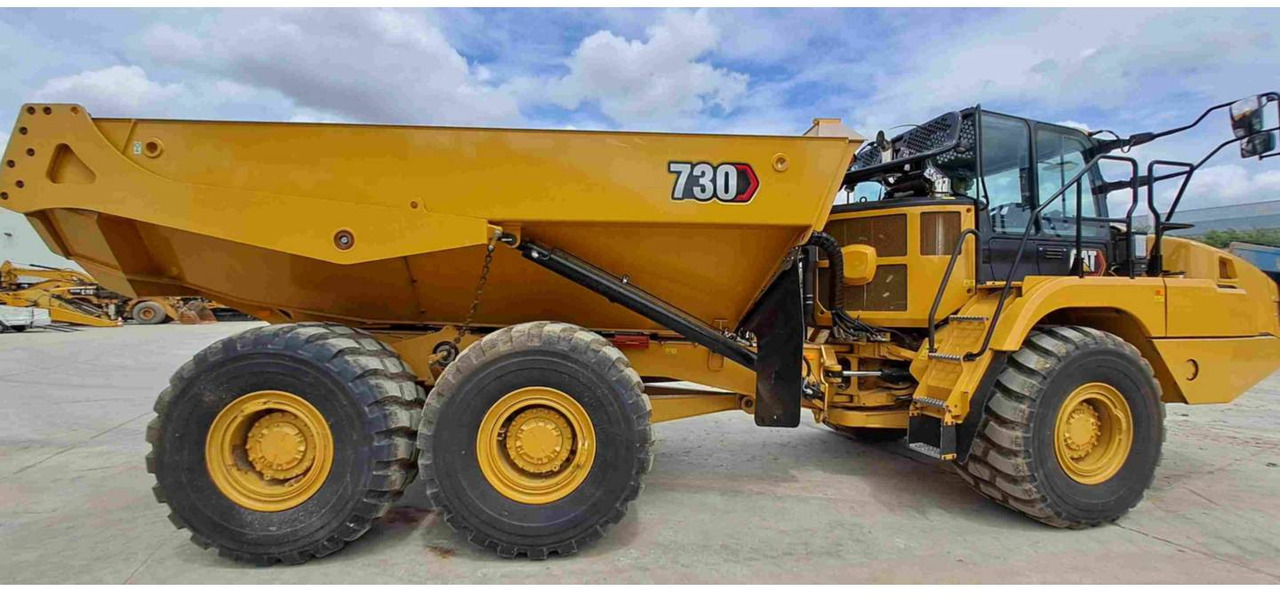 Kiepwagen met knikbesturing CAT 730: afbeelding 18