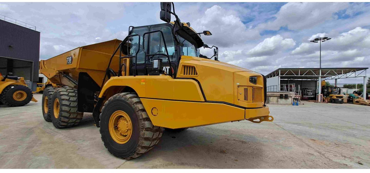 Kiepwagen met knikbesturing CAT 730: afbeelding 30