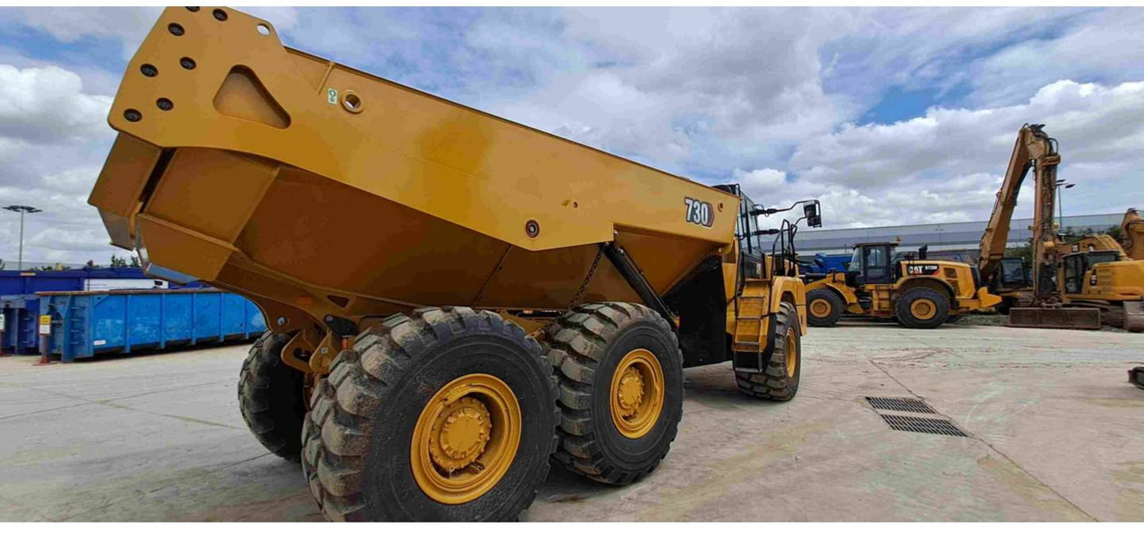 Kiepwagen met knikbesturing CAT 730: afbeelding 22