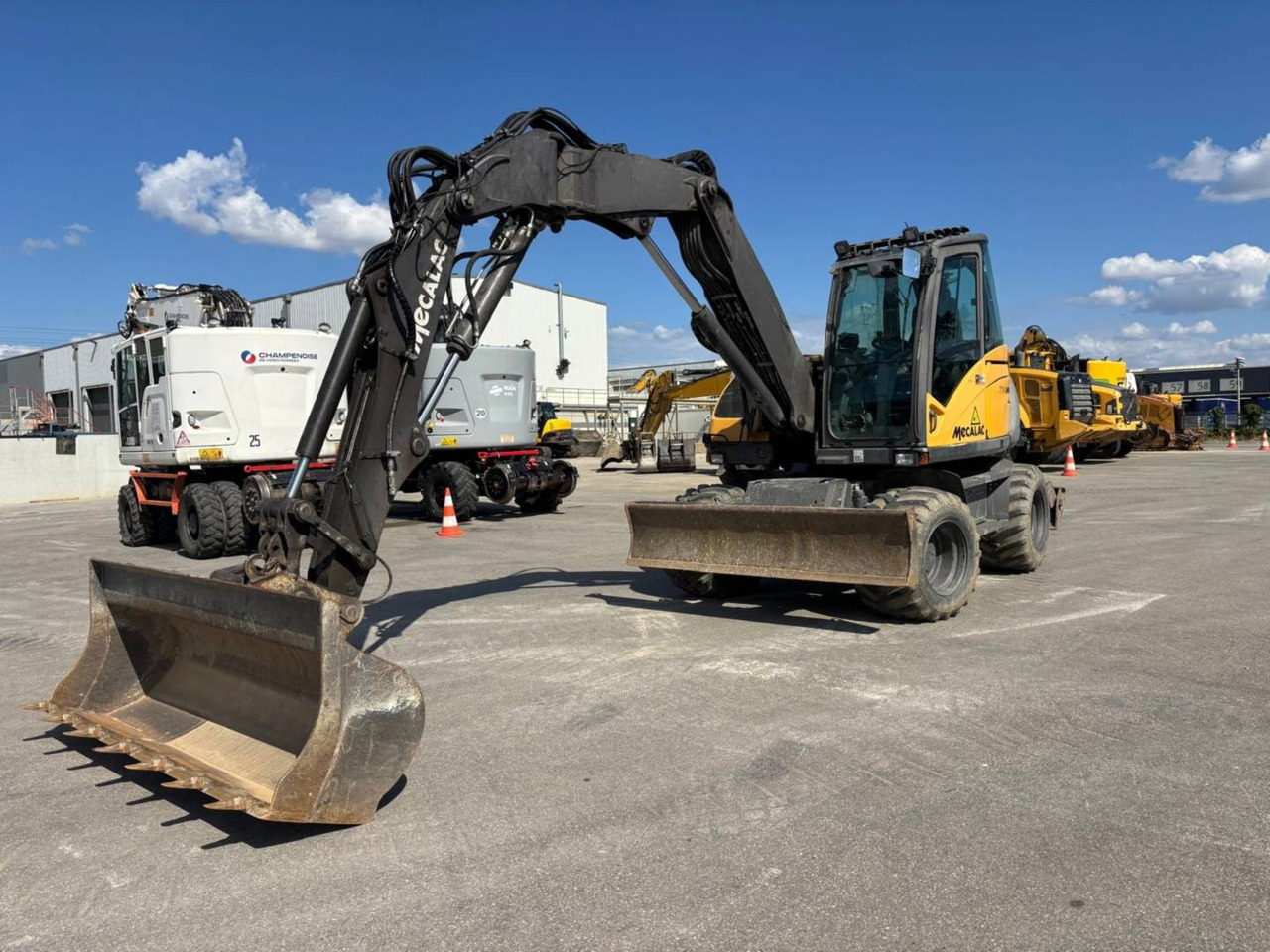 MECALAC 714MW - Mobiele graafmachine: afbeelding 1 MECALAC 714MW - Mobiele graafmachine: afbeelding 1