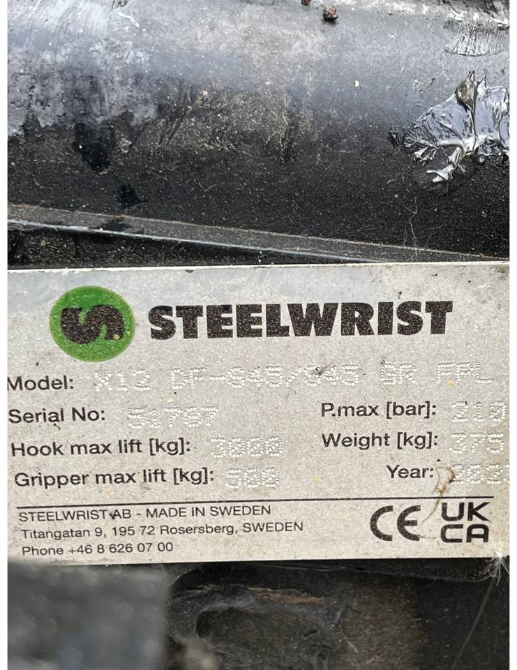 STILL STEELWRIST/X12/S45/S45/TILT/ROTATOR - Draaikantelstuk: afbeelding 3 STILL STEELWRIST/X12/S45/S45/TILT/ROTATOR - Draaikantelstuk: afbeelding 3