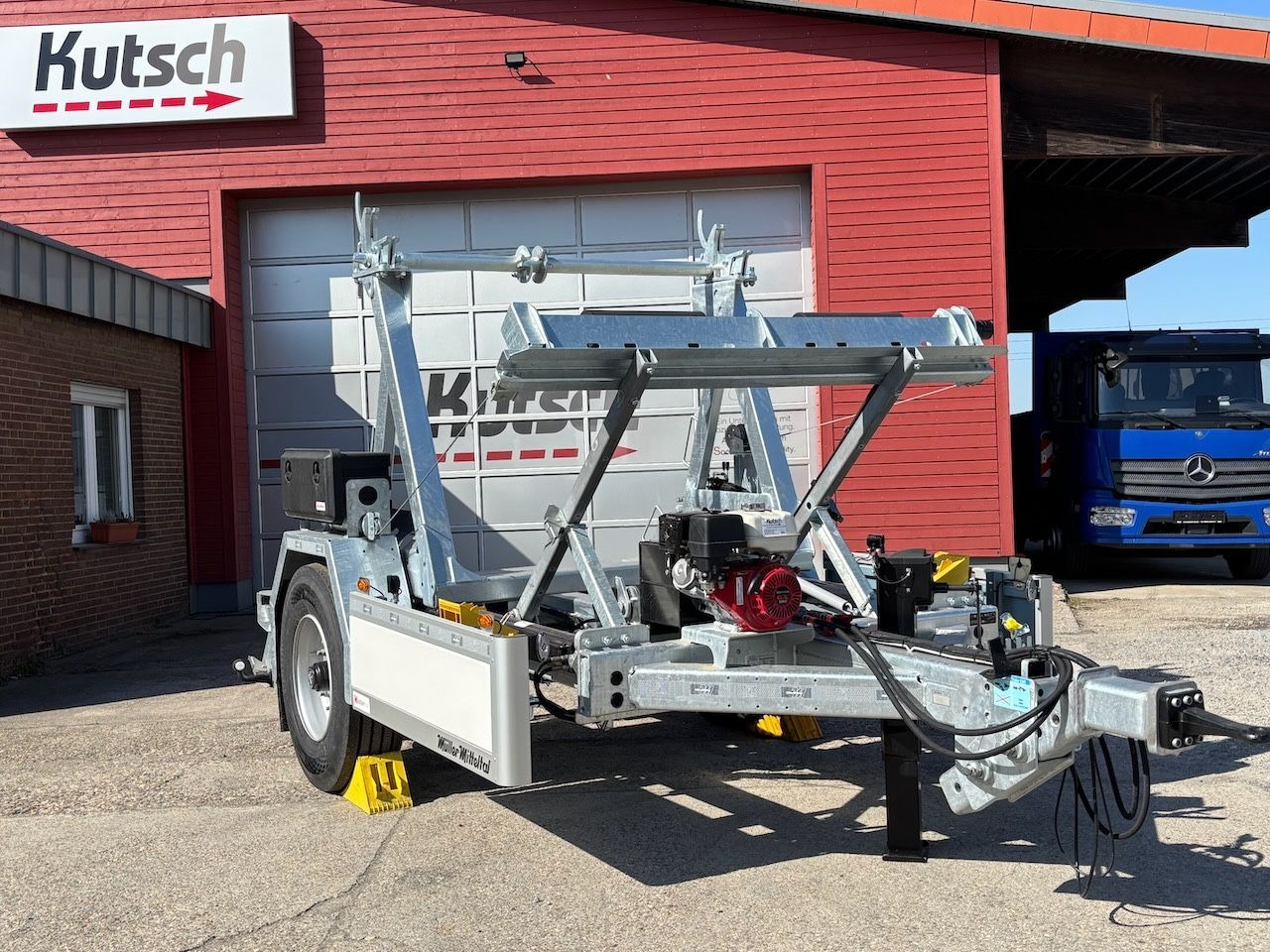 Müller-Mitteltal KWH 8,8 ML Kabeltransport mit Separatmotor - Aanhanger: afbeelding 2 Müller-Mitteltal KWH 8,8 ML Kabeltransport mit Separatmotor - Aanhanger: afbeelding 2
