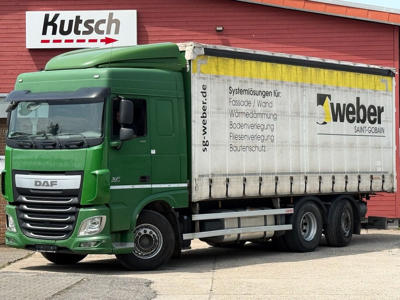 DAF XF 460 SpaceCab, Edscha, Lenkachse, Intarder - Schuifzeilen vrachtwagen: afbeelding 1 DAF XF 460 SpaceCab, Edscha, Lenkachse, Intarder - Schuifzeilen vrachtwagen: afbeelding 1