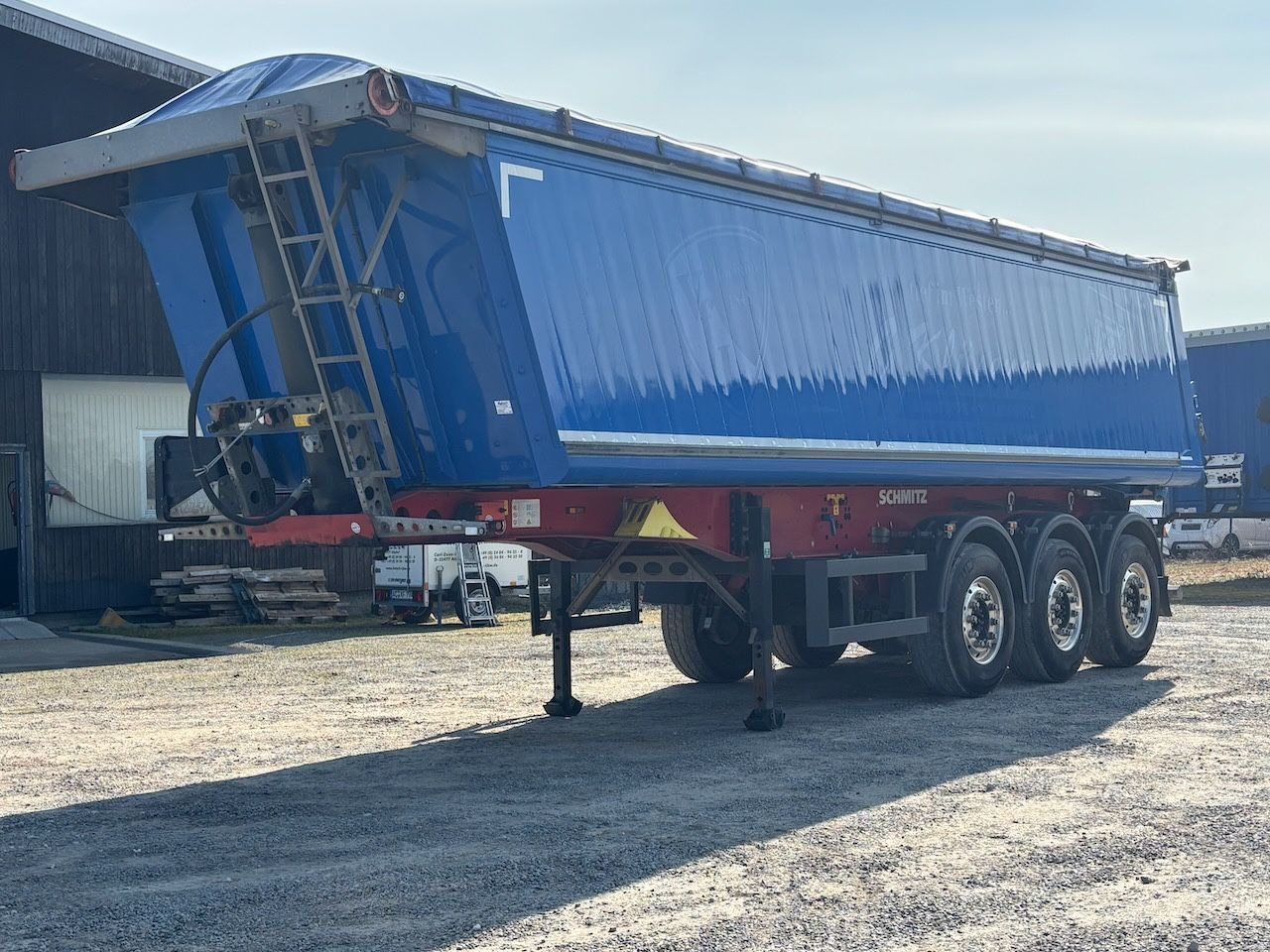 Kipper oplegger Schmitz Cargobull SKI 24 LS Alukipper, elektr. Cramaro Funk, 34m³: afbeelding 1