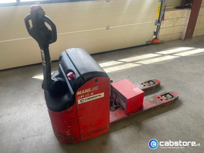 Manitou EP185 Electric Pallettruck Manitou EP185 Electrische palletwagen - Bouwjaar 2007 - Uren 1160 - Palletwagen: afbeelding 1 Manitou EP185 Electric Pallettruck Manitou EP185 Electrische palletwagen - Bouwjaar 2007 - Uren 1160 - Palletwagen: afbeelding 1