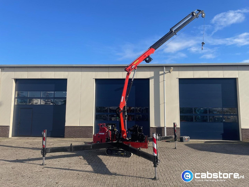 Palfinger PK 3400 S028-SK-A Minikraan Rups - Honda GX390 Benzine - 380 V - Hybride - Spin - Lier - Bouwjaar 2012 - Draaiuren 1783 - Werkhoogte 12,5 meter - Afstandsbediening - Minikraan: afbeelding 4 Palfinger PK 3400 S028-SK-A Minikraan Rups - Honda GX390 Benzine - 380 V - Hybride - Spin - Lier - Bouwjaar 2012 - Draaiuren 1783 - Werkhoogte 12,5 meter - Afstandsbediening - Minikraan: afbeelding 4