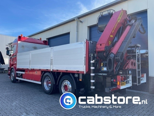 Scania R520 LB6X2*4HNB Euro 6 - Bouwjaar 2013 - Highline - Opticruise - Open box + Palfinger PK 24001-K B Autolaadkraan - Good condition ! - Kraanwagen: afbeelding 5 Scania R520 LB6X2*4HNB Euro 6 - Bouwjaar 2013 - Highline - Opticruise - Open box + Palfinger PK 24001-K B Autolaadkraan - Good condition ! - Kraanwagen: afbeelding 5