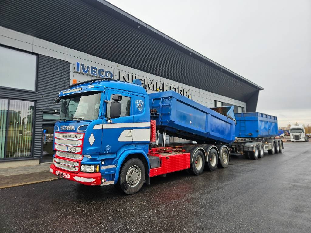 Scania R730 76tn kasettiyhdistelmä - Kipper vrachtwagen: afbeelding 1 Scania R730 76tn kasettiyhdistelmä - Kipper vrachtwagen: afbeelding 1
