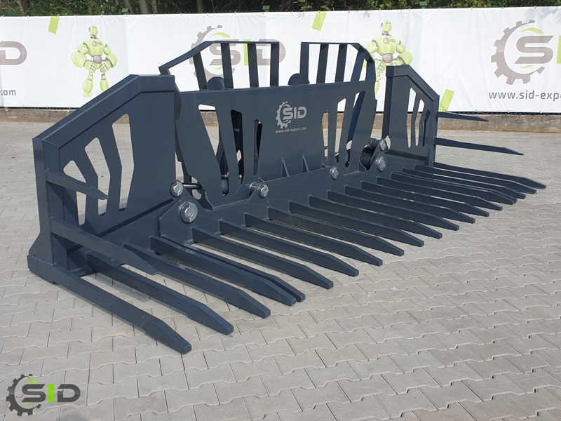 Nieuw Vorken voor Landbouwmachine SID GRÜNGUTGABEL FÜR SILAGE KLAPPBAR / Buck rake hydraulic folding 3,5 M: afbeelding 8