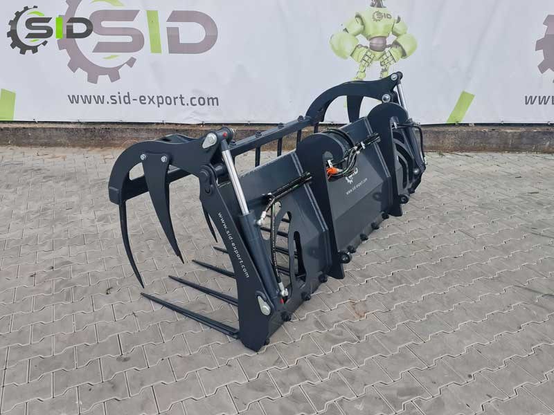 SID Krokodilgebiss Krokodilzange XL / BMS XL / Crocodile manure fork with grapple XL 1,8 m - Vorken voor Landbouwmachine: afbeelding 5 SID Krokodilgebiss Krokodilzange XL / BMS XL / Crocodile manure fork with grapple XL 1,8 m - Vorken voor Landbouwmachine: afbeelding 5