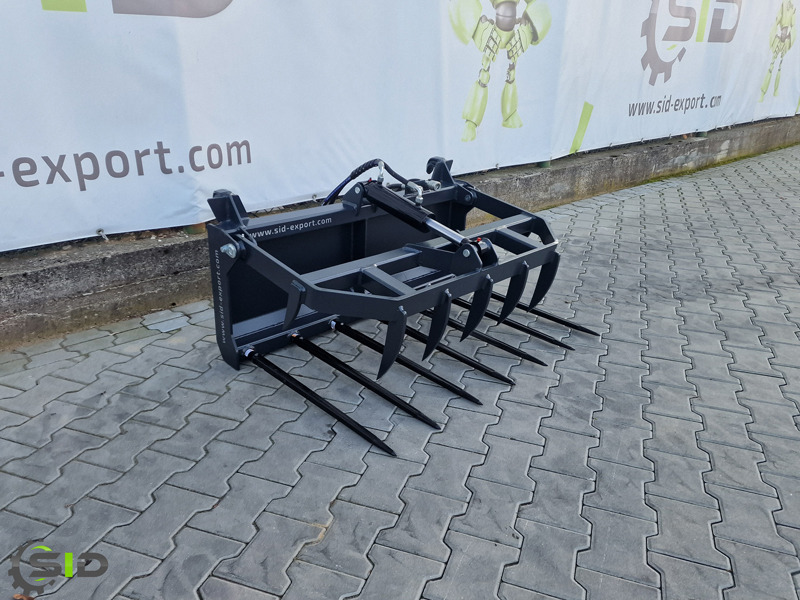 SID Krokodilgebiss mini geb.Zinken / Godet Crocodile BMS Mini / Manure fork with grapple mini 800 mm - Vorken voor Vorken: afbeelding 1 SID Krokodilgebiss mini geb.Zinken / Godet Crocodile BMS Mini / Manure fork with grapple mini 800 mm - Vorken voor Vorken: afbeelding 1