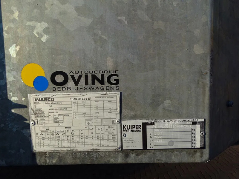 Kuiper 8 Tons Be Oplegger 670x195 laadvloerhoogte 50 cm - Dieplader oplegger: afbeelding 5 Kuiper 8 Tons Be Oplegger 670x195 laadvloerhoogte 50 cm - Dieplader oplegger: afbeelding 5