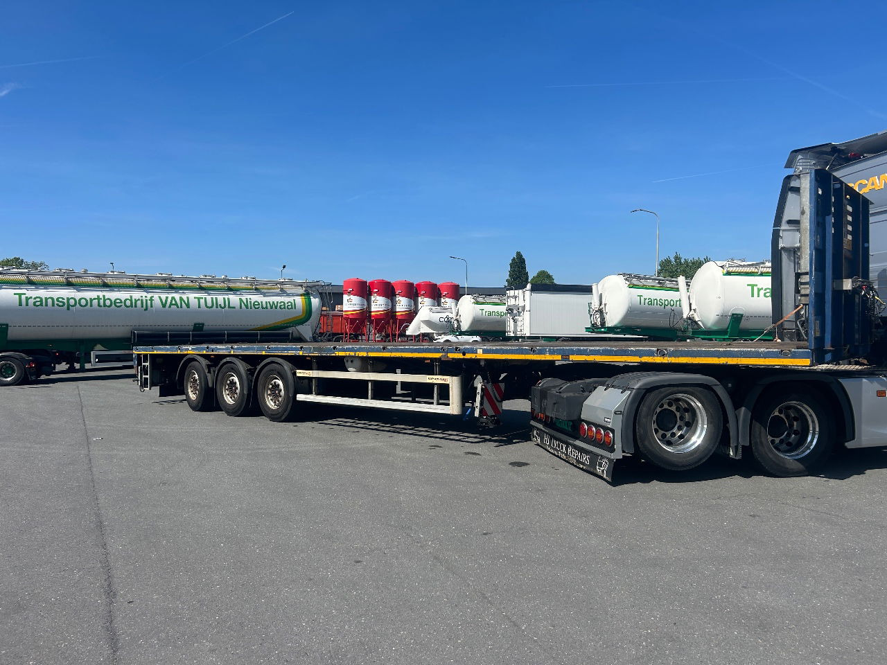 Faymonville SPN-3A 6 mtr expandable - Vlakke/ Open oplegger: afbeelding 1 Faymonville SPN-3A 6 mtr expandable - Vlakke/ Open oplegger: afbeelding 1