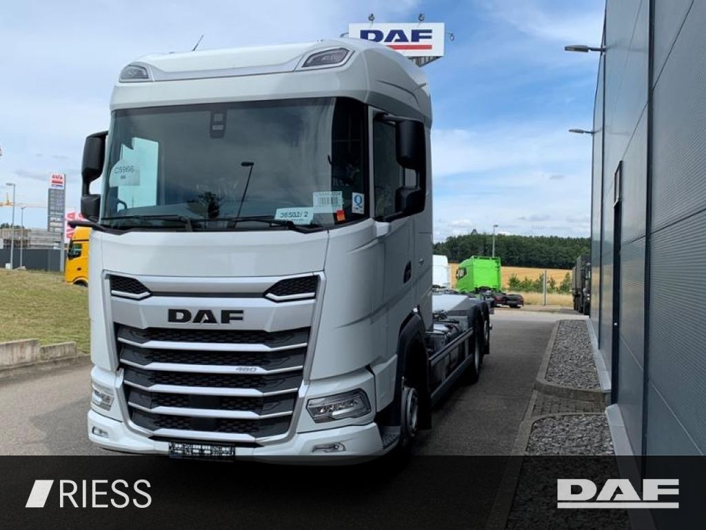 DAF XG 480 FAN 6X2 Multiwechsler 1120-1320 mm 2xAHK - Containertransporter/ Wissellaadbak vrachtwagen: afbeelding 5 DAF XG 480 FAN 6X2 Multiwechsler 1120-1320 mm 2xAHK - Containertransporter/ Wissellaadbak vrachtwagen: afbeelding 5