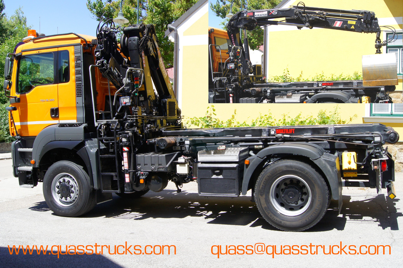 MAN TGA 18.360 BL 4x4/Euro4/TÜV/HIAB 111 korbfähig/MULTILIFT/Winterdienst - Kipper vrachtwagen, Kraanwagen: afbeelding 3 MAN TGA 18.360 BL 4x4/Euro4/TÜV/HIAB 111 korbfähig/MULTILIFT/Winterdienst - Kipper vrachtwagen, Kraanwagen: afbeelding 3