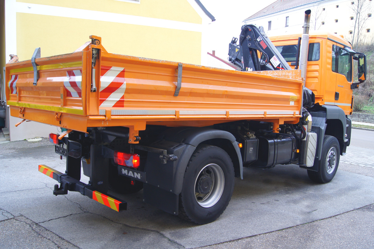 MAN TGS 18.320 BL 4x4 / HIAB 088 B-2 / Winterdienst - Kipper vrachtwagen, Kraanwagen: afbeelding 4 MAN TGS 18.320 BL 4x4 / HIAB 088 B-2 / Winterdienst - Kipper vrachtwagen, Kraanwagen: afbeelding 4