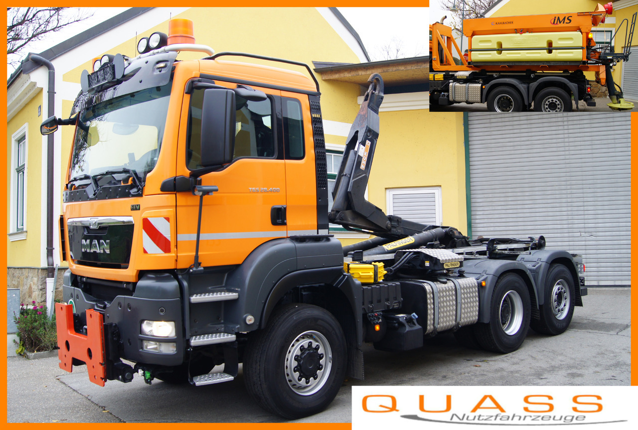 MAN TGS 28.400 BL 6x4-4/TÜV/PALIFT/Winterdienst/Salzstreuer/Streuer/Schneepflug - Sneeuwruimer: afbeelding 1 MAN TGS 28.400 BL 6x4-4/TÜV/PALIFT/Winterdienst/Salzstreuer/Streuer/Schneepflug - Sneeuwruimer: afbeelding 1