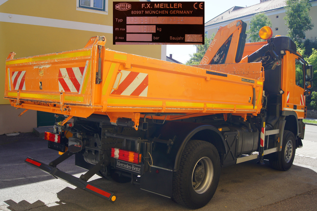 MERCEDES-BENZ ACTROS 1836 /4x4/TÜV/FASSI 110/MEILLER/Winterdienst/Wechselsystem - Sneeuwruimer: afbeelding 4 MERCEDES-BENZ ACTROS 1836 /4x4/TÜV/FASSI 110/MEILLER/Winterdienst/Wechselsystem - Sneeuwruimer: afbeelding 4