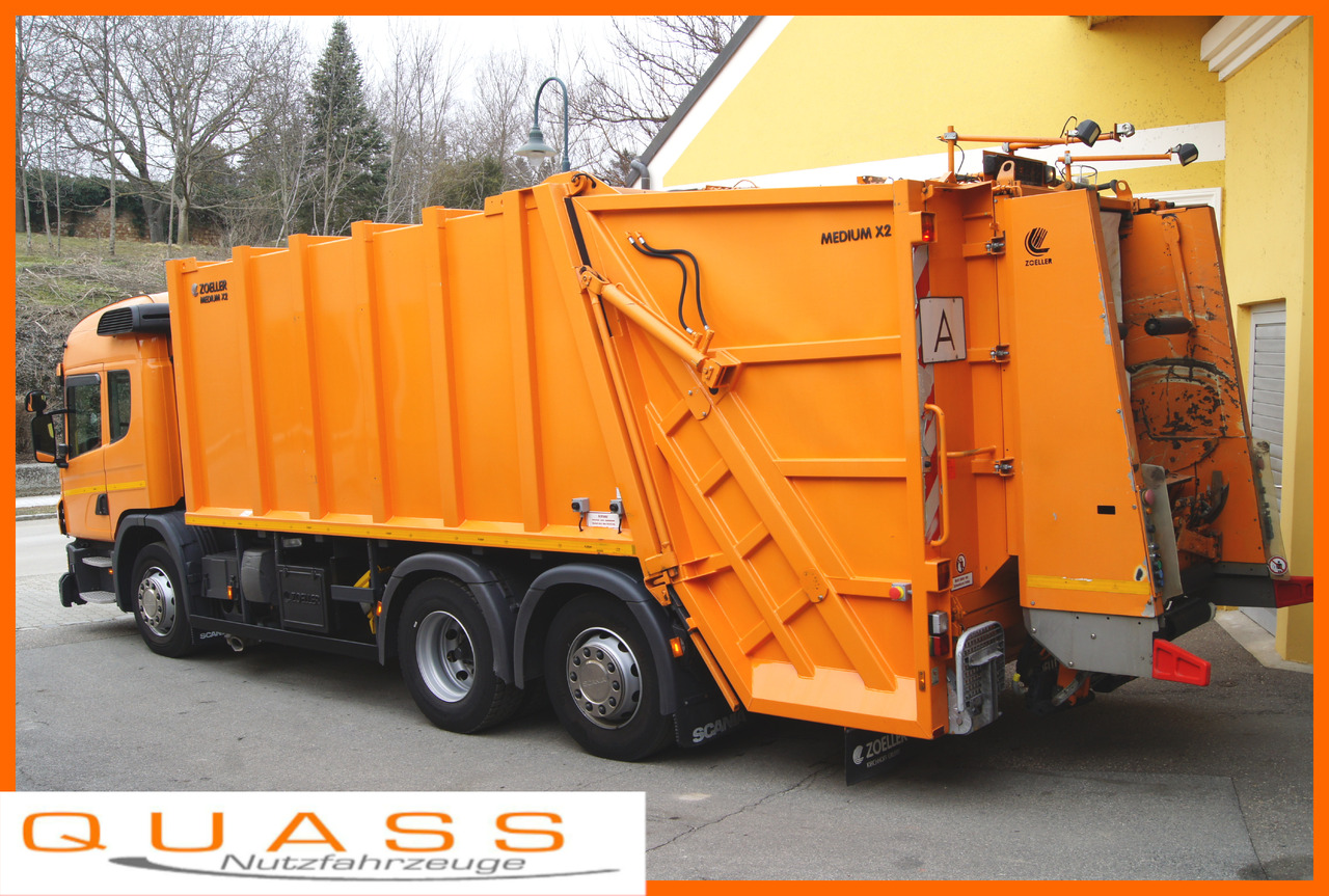 Scania P280 6x2-2/Euro6/ZOELLER MEDIUM X2 C21 Variopress - Vuilniswagen: afbeelding 1 Scania P280 6x2-2/Euro6/ZOELLER MEDIUM X2 C21 Variopress - Vuilniswagen: afbeelding 1