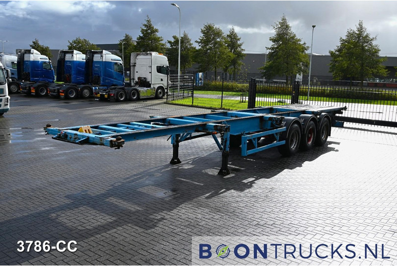 Blumhardt Cont.-Sal 40.24 E FIXED CHASSIS | 2x20-30-40ft * STEEL SUSPENSION * 5450 KG * BPW - Containertransporter/ Wissellaadbak oplegger: afbeelding 4 Blumhardt Cont.-Sal 40.24 E FIXED CHASSIS | 2x20-30-40ft * STEEL SUSPENSION * 5450 KG * BPW - Containertransporter/ Wissellaadbak oplegger: afbeelding 4