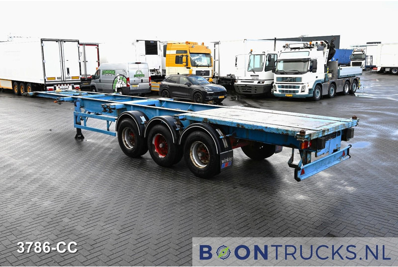 Blumhardt Cont.-Sal 40.24 E FIXED CHASSIS | 2x20-30-40ft * STEEL SUSPENSION * 5450 KG * BPW - Containertransporter/ Wissellaadbak oplegger: afbeelding 2 Blumhardt Cont.-Sal 40.24 E FIXED CHASSIS | 2x20-30-40ft * STEEL SUSPENSION * 5450 KG * BPW - Containertransporter/ Wissellaadbak oplegger: afbeelding 2