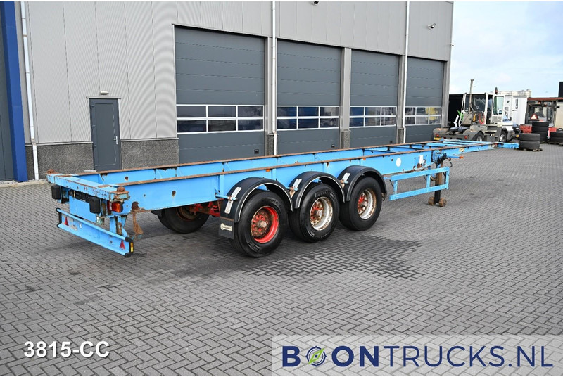 Blumhardt Cont.-Sal 40.24 E FIXED CHASSIS | 40ft * STEEL SUSPENSION * 4700 KG * BPW - Containertransporter/ Wissellaadbak oplegger: afbeelding 1 Blumhardt Cont.-Sal 40.24 E FIXED CHASSIS | 40ft * STEEL SUSPENSION * 4700 KG * BPW - Containertransporter/ Wissellaadbak oplegger: afbeelding 1