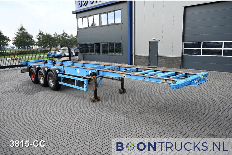 Blumhardt Cont.-Sal 40.24 E FIXED CHASSIS | 40ft * STEEL SUSPENSION * 4700 KG * BPW - Containertransporter/ Wissellaadbak oplegger: afbeelding 3 Blumhardt Cont.-Sal 40.24 E FIXED CHASSIS | 40ft * STEEL SUSPENSION * 4700 KG * BPW - Containertransporter/ Wissellaadbak oplegger: afbeelding 3