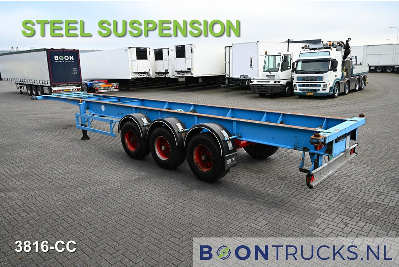 Blumhardt Cont.-Sal 40.24 E FIXED CHASSIS | 40ft * STEEL SUSPENSION * BPW / DRUM - Containertransporter/ Wissellaadbak oplegger: afbeelding 2 Blumhardt Cont.-Sal 40.24 E FIXED CHASSIS | 40ft * STEEL SUSPENSION * BPW / DRUM - Containertransporter/ Wissellaadbak oplegger: afbeelding 2