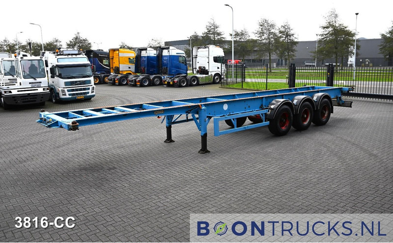 Blumhardt Cont.-Sal 40.24 E FIXED CHASSIS | 40ft * STEEL SUSPENSION * BPW / DRUM - Containertransporter/ Wissellaadbak oplegger: afbeelding 4 Blumhardt Cont.-Sal 40.24 E FIXED CHASSIS | 40ft * STEEL SUSPENSION * BPW / DRUM - Containertransporter/ Wissellaadbak oplegger: afbeelding 4