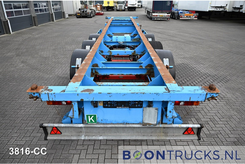 Blumhardt Cont.-Sal 40.24 E FIXED CHASSIS | 40ft * STEEL SUSPENSION * BPW / DRUM - Containertransporter/ Wissellaadbak oplegger: afbeelding 5 Blumhardt Cont.-Sal 40.24 E FIXED CHASSIS | 40ft * STEEL SUSPENSION * BPW / DRUM - Containertransporter/ Wissellaadbak oplegger: afbeelding 5