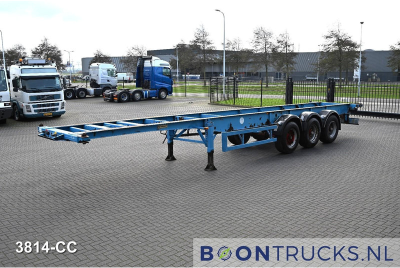 Blumhardt Cont.-Sal 40.24 E FIXED CHASSIS | 40ft * STEEL SUSPENSION * BPW / DRUM - Containertransporter/ Wissellaadbak oplegger: afbeelding 4 Blumhardt Cont.-Sal 40.24 E FIXED CHASSIS | 40ft * STEEL SUSPENSION * BPW / DRUM - Containertransporter/ Wissellaadbak oplegger: afbeelding 4
