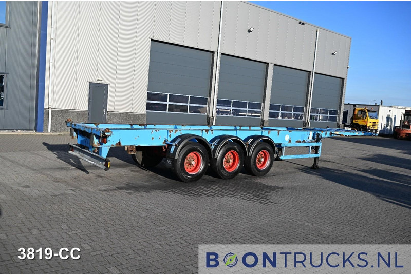 Blumhardt Cont.-Sal 40.24 E FIXXED CHASSIS | 40ft * STEEL SUSPENSION * BPW * 4560KG - Containertransporter/ Wissellaadbak oplegger: afbeelding 1 Blumhardt Cont.-Sal 40.24 E FIXXED CHASSIS | 40ft * STEEL SUSPENSION * BPW * 4560KG - Containertransporter/ Wissellaadbak oplegger: afbeelding 1