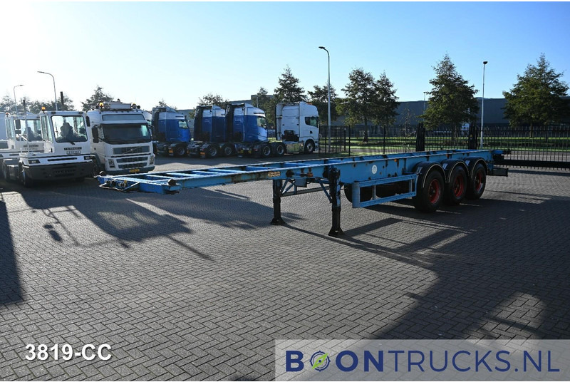 Blumhardt Cont.-Sal 40.24 E FIXXED CHASSIS | 40ft * STEEL SUSPENSION * BPW * 4560KG - Containertransporter/ Wissellaadbak oplegger: afbeelding 4 Blumhardt Cont.-Sal 40.24 E FIXXED CHASSIS | 40ft * STEEL SUSPENSION * BPW * 4560KG - Containertransporter/ Wissellaadbak oplegger: afbeelding 4