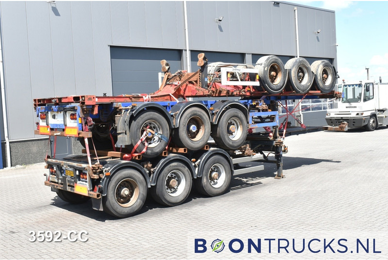 Broshuis 3 UCC 39 € 6750 STACK PRICE | 2x20-30-40-45ft HC * 2x BROSHUIS 1x NOOTEBOOM - Containertransporter/ Wissellaadbak oplegger: afbeelding 1 Broshuis 3 UCC 39 € 6750 STACK PRICE | 2x20-30-40-45ft HC * 2x BROSHUIS 1x NOOTEBOOM - Containertransporter/ Wissellaadbak oplegger: afbeelding 1