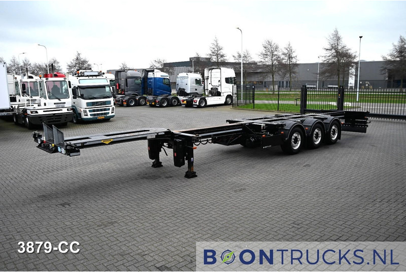 Broshuis MFCC | 2x20-30-40-45ft HC * STUURAS * LIFTAS * CUSTOM OPBOUW * TOP! - Containertransporter/ Wissellaadbak oplegger: afbeelding 5 Broshuis MFCC | 2x20-30-40-45ft HC * STUURAS * LIFTAS * CUSTOM OPBOUW * TOP! - Containertransporter/ Wissellaadbak oplegger: afbeelding 5