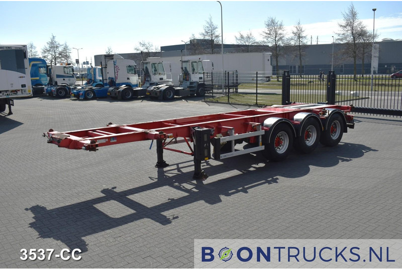 Burg BPO 12 27 CCXGX 01 TANK CHASSIS | 20-30ft * 3850 Kg * ADR * NL TRAILER - Containertransporter/ Wissellaadbak oplegger: afbeelding 4 Burg BPO 12 27 CCXGX 01 TANK CHASSIS | 20-30ft * 3850 Kg * ADR * NL TRAILER - Containertransporter/ Wissellaadbak oplegger: afbeelding 4