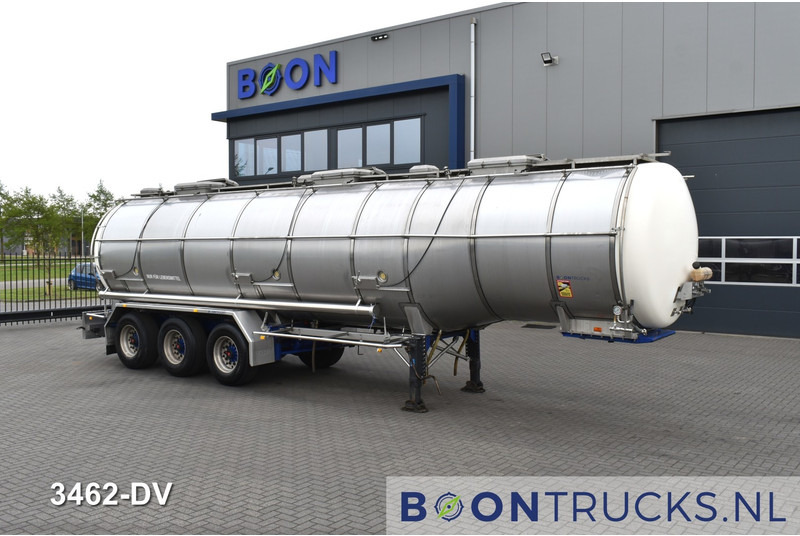 Burg BPO 12-27 Z TANK | 32,7 M³ * 3 COMP. * FOOD * STAINLESS STEEL * APK 05-2025 - Tankoplegger: afbeelding 4 Burg BPO 12-27 Z TANK | 32,7 M³ * 3 COMP. * FOOD * STAINLESS STEEL * APK 05-2025 - Tankoplegger: afbeelding 4