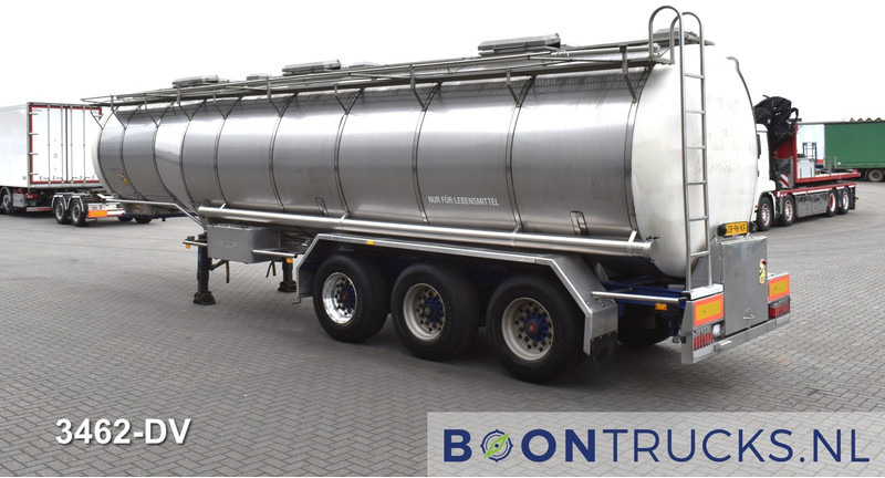 Burg BPO 12-27 Z TANK | 32,7 M³ * 3 COMP. * FOOD * STAINLESS STEEL * APK 05-2025 - Tankoplegger: afbeelding 3 Burg BPO 12-27 Z TANK | 32,7 M³ * 3 COMP. * FOOD * STAINLESS STEEL * APK 05-2025 - Tankoplegger: afbeelding 3