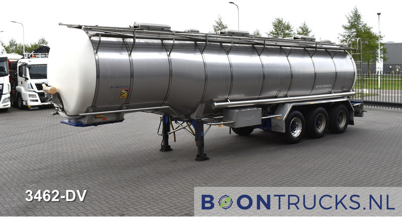 Burg BPO 12-27 Z TANK | 32,7 M³ * 3 COMP. * FOOD * STAINLESS STEEL * APK 05-2025 - Tankoplegger: afbeelding 5 Burg BPO 12-27 Z TANK | 32,7 M³ * 3 COMP. * FOOD * STAINLESS STEEL * APK 05-2025 - Tankoplegger: afbeelding 5