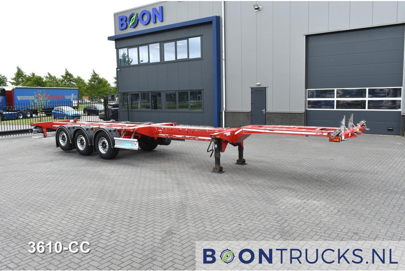 D-Tec FLEXITRAILER | 2x20-30-40-45ft HC * 2x LIFT AXLE * 2x EXTENDABLE * DISC BRAKES - Containertransporter/ Wissellaadbak oplegger: afbeelding 4 D-Tec FLEXITRAILER | 2x20-30-40-45ft HC * 2x LIFT AXLE * 2x EXTENDABLE * DISC BRAKES - Containertransporter/ Wissellaadbak oplegger: afbeelding 4