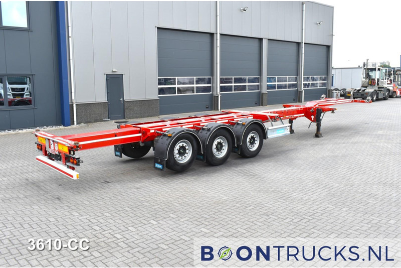 D-Tec FLEXITRAILER | 2x20-30-40-45ft HC * 2x LIFT AXLE * 2x EXTENDABLE * DISC BRAKES - Containertransporter/ Wissellaadbak oplegger: afbeelding 2 D-Tec FLEXITRAILER | 2x20-30-40-45ft HC * 2x LIFT AXLE * 2x EXTENDABLE * DISC BRAKES - Containertransporter/ Wissellaadbak oplegger: afbeelding 2