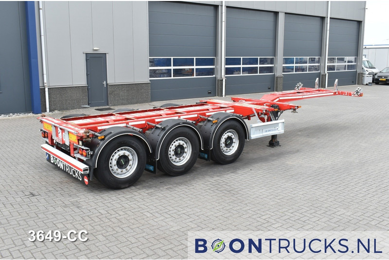 D-Tec FLEXITRAILER | 2x20-30-40-45ft HC * 2x LIFT AXLE * 2x EXTENDABLE * DISC BRAKES - Containertransporter/ Wissellaadbak oplegger: afbeelding 1 D-Tec FLEXITRAILER | 2x20-30-40-45ft HC * 2x LIFT AXLE * 2x EXTENDABLE * DISC BRAKES - Containertransporter/ Wissellaadbak oplegger: afbeelding 1
