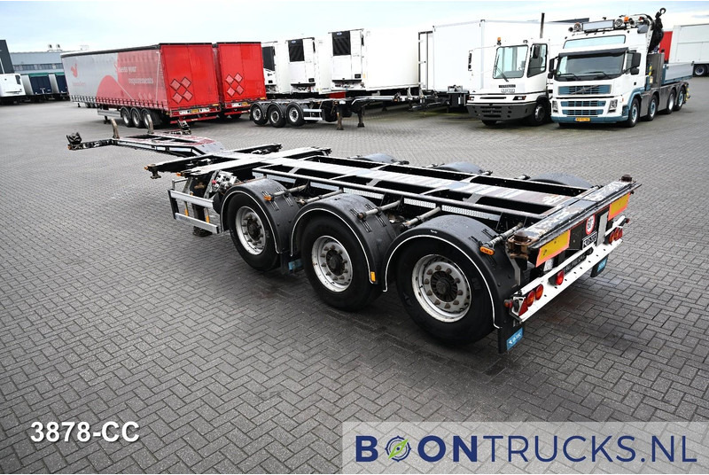 D-Tec FLEXITRAILER LS | 2x20-30-40-45ft HC * 2x LIFT AXLE * BPW / DISC * 2x EXTENDABLE - Containertransporter/ Wissellaadbak oplegger: afbeelding 3 D-Tec FLEXITRAILER LS | 2x20-30-40-45ft HC * 2x LIFT AXLE * BPW / DISC * 2x EXTENDABLE - Containertransporter/ Wissellaadbak oplegger: afbeelding 3