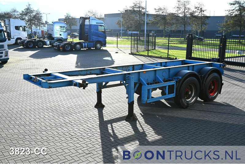 KOHLER CS 20/2 CHASSIS | 20ft * STEEL SUSPENSION * BPW / DRUM * 9x AVAILABLE - Containertransporter/ Wissellaadbak oplegger: afbeelding 4 KOHLER CS 20/2 CHASSIS | 20ft * STEEL SUSPENSION * BPW / DRUM * 9x AVAILABLE - Containertransporter/ Wissellaadbak oplegger: afbeelding 4