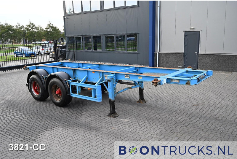 KOHLER CS 20/2 CHASSIS | 20ft * STEEL SUSPENSION * BPW / DRUM * 9x AVAILABLE - Containertransporter/ Wissellaadbak oplegger: afbeelding 3 KOHLER CS 20/2 CHASSIS | 20ft * STEEL SUSPENSION * BPW / DRUM * 9x AVAILABLE - Containertransporter/ Wissellaadbak oplegger: afbeelding 3
