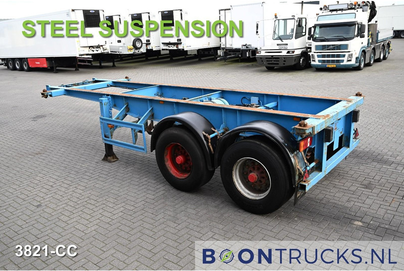 KOHLER CS 20/2 CHASSIS | 20ft * STEEL SUSPENSION * BPW / DRUM * 9x AVAILABLE - Containertransporter/ Wissellaadbak oplegger: afbeelding 2 KOHLER CS 20/2 CHASSIS | 20ft * STEEL SUSPENSION * BPW / DRUM * 9x AVAILABLE - Containertransporter/ Wissellaadbak oplegger: afbeelding 2