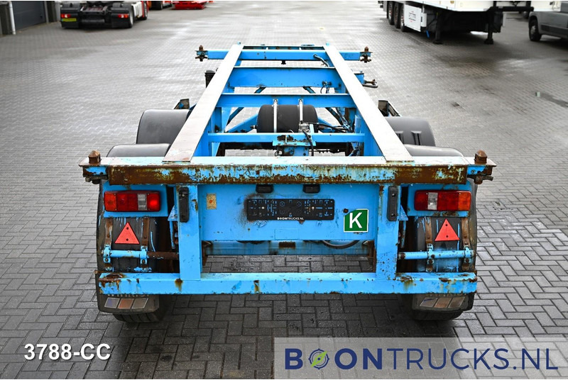 KOHLER CS 20/2 CHASSIS | 20ft * STEEL SUSPENSION * BPW - Containertransporter/ Wissellaadbak oplegger: afbeelding 5 KOHLER CS 20/2 CHASSIS | 20ft * STEEL SUSPENSION * BPW - Containertransporter/ Wissellaadbak oplegger: afbeelding 5